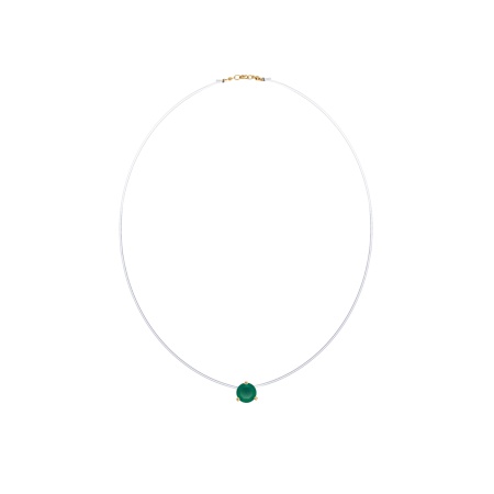 Колье из серебра с агатом 8320393058-38-60