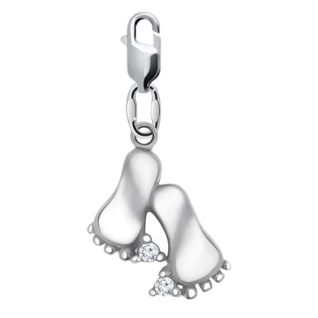 Купить подвеска из серебра с фианитами