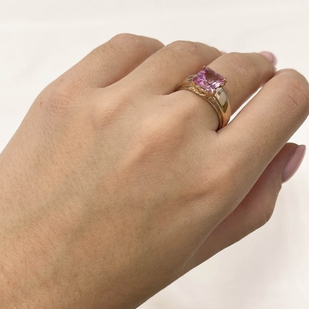 Купить кольцо из серебра с топазом в интернет-магазине KRASNOE