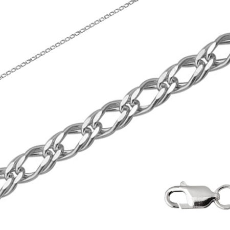 Купить браслет из серебра без вставок