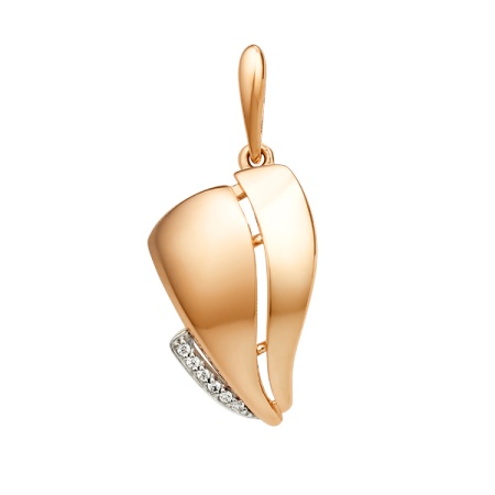 Купить подвеска из золота с фианитом Купить подвеска из золота с фианитом