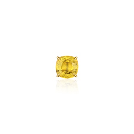 Серьги из золота с сапфиром