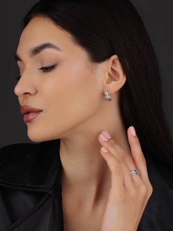 Серьги из серебра