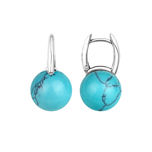 2340Б24318 Серьги (Ag 925)