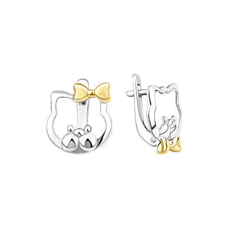 Серьги из серебра