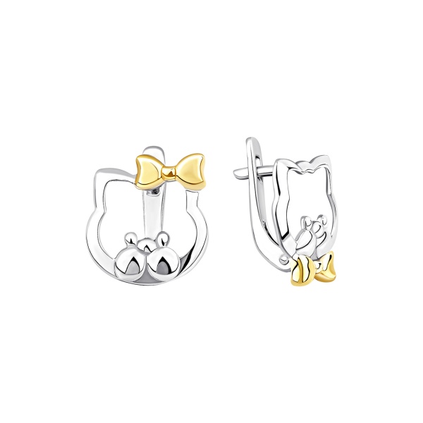Серьги из серебра