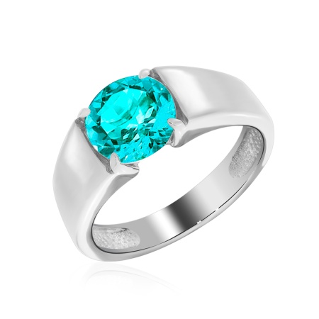 Купить кольцо из серебра с ситаллом в интернет-магазине KRASNOE