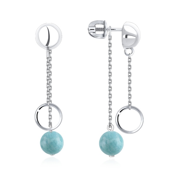 Серьги из серебра