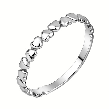 Купить кольцо из серебра без вставок в интернет-магазине KRASNOE