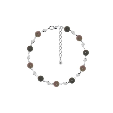 Купить браслет из серебра с турмалинами