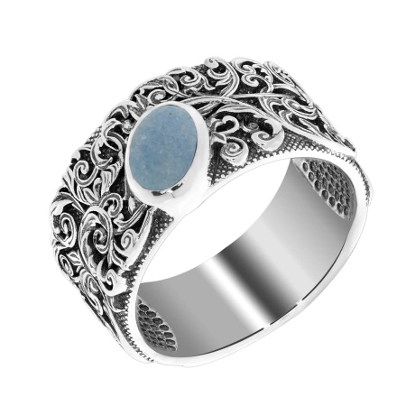 Купить кольцо из серебра с виоланом в интернет-магазине KRASNOE