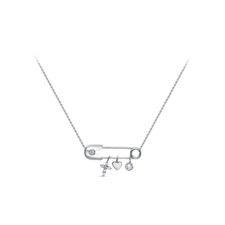 Колье из серебра