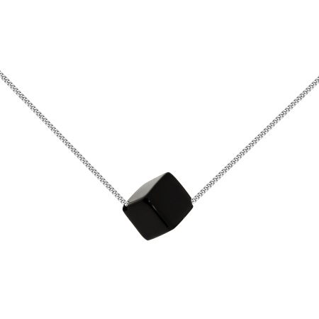Колье из серебра с агатом 8340393039-40-20