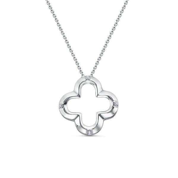 Колье из серебра