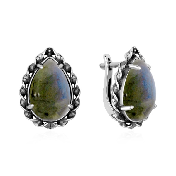 Серьги из серебра  в ювелирном интернет-магазине