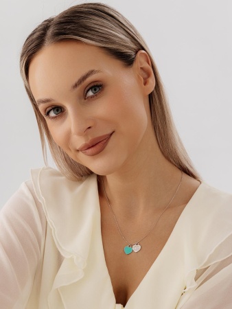 Колье из серебра без вставок 8364405416-9-45-70