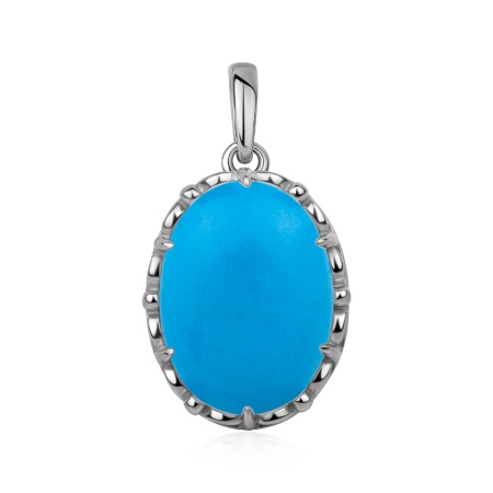 Купить подвеска из серебра с бирюзой