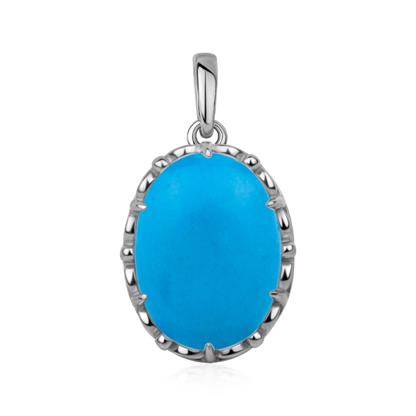 Купить подвеска из серебра с бирюзой