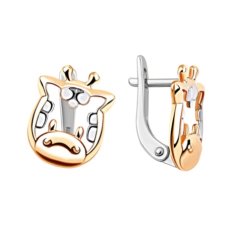 Серьги из серебра без вставок