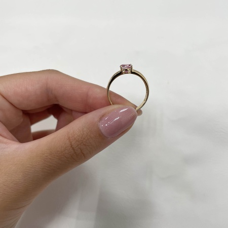 Купить кольцо из серебра с топазом в интернет-магазине KRASNOE