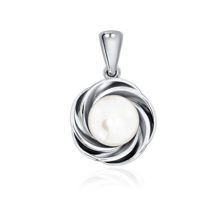 Купить подвеска из серебра с жемчугами