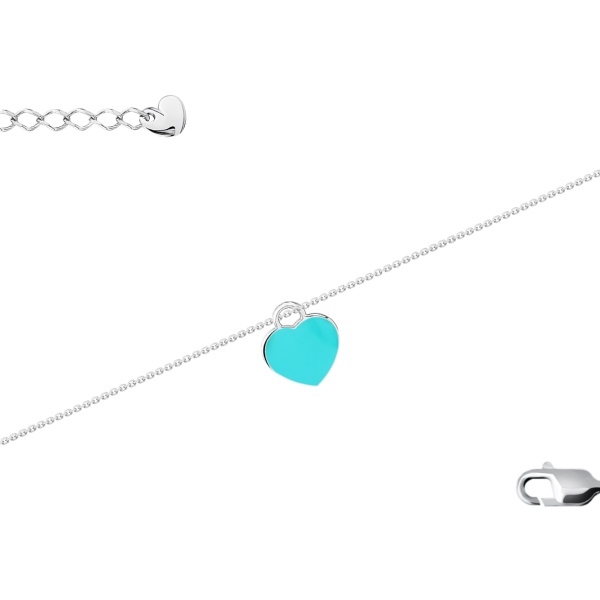 Купить колье из серебра без вставок