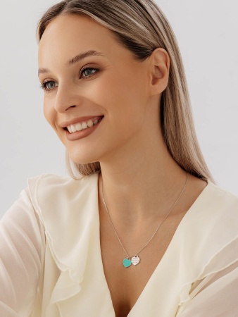 Колье из серебра без вставок 8364405416-9-45-70