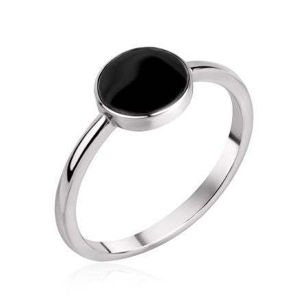 Купить кольцо из серебра с эмалью в интернет-магазине KRASNOE