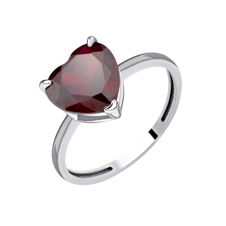 Купить кольцо из серебра с наногранатом в интернет-магазине KRASNOE