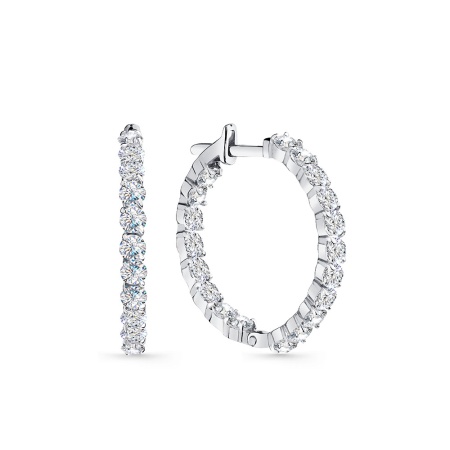 Серьги из золота 002-0790-0001-031 от KRASNOE, металл Золото, вставка Фианит