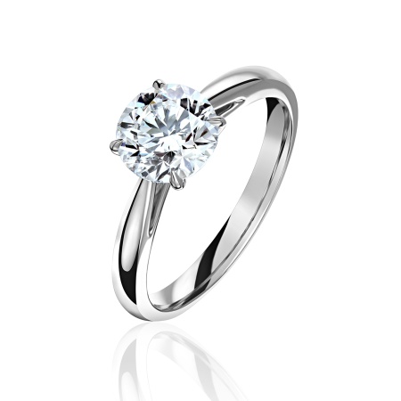 Кольцо из золота с бриллиантом Кольцо из золота с бриллиантом