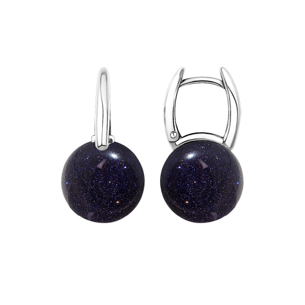 Серьги из серебра с авантюрин синт.ами 2340364318-80 от KRASNOE, металл Серебро, вставка Авантюрин Натур. Серьги из серебра с авантюрин синт.ами 2340364318-80 от KRASNOE, металл Серебро, вставка Авантюрин Натур.