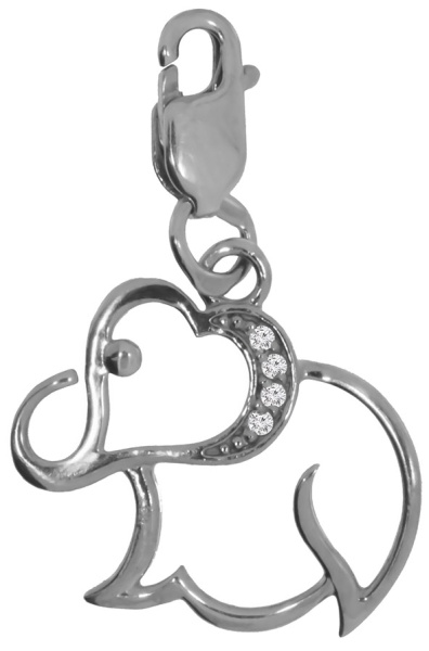 Купить подвеска из серебра с фианитами Купить подвеска из серебра с фианитами