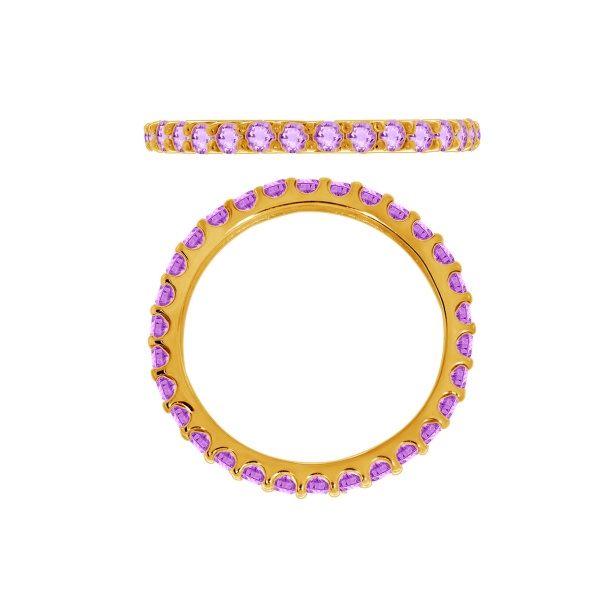 Купить кольцо из серебра с аметист в интернет-магазине KRASNOE