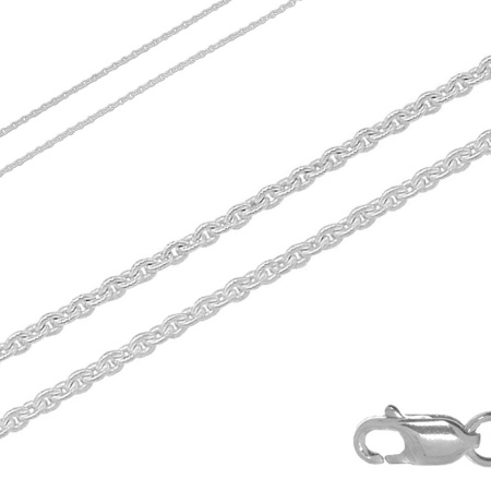 Цепь из серебра без вставок