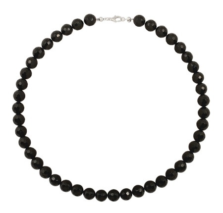 Бусы из серебра с агатами 3397031671-45-20