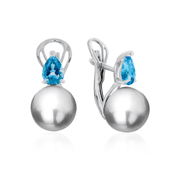 Серьги из серебра с жемчугом 2340241396-1-21 от KRASNOE, металл Серебро, вставка Жемчуг Имитация Серьги из серебра с жемчугом 2340241396-1-21 от KRASNOE, металл Серебро, вставка Жемчуг Имитация