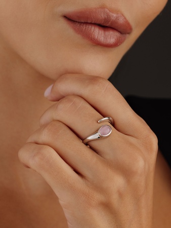 Купить кольцо из серебра с кошачим глазом в интернет-магазине KRASNOE