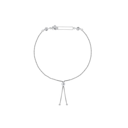 Купить браслет из серебра без вставок