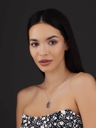 Купить подвеска из серебра без вставок