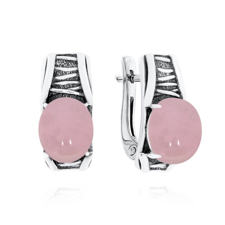 Серьги из серебра с агатами 2310391756-30 от KRASNOE, металл Серебро, вставка Агат