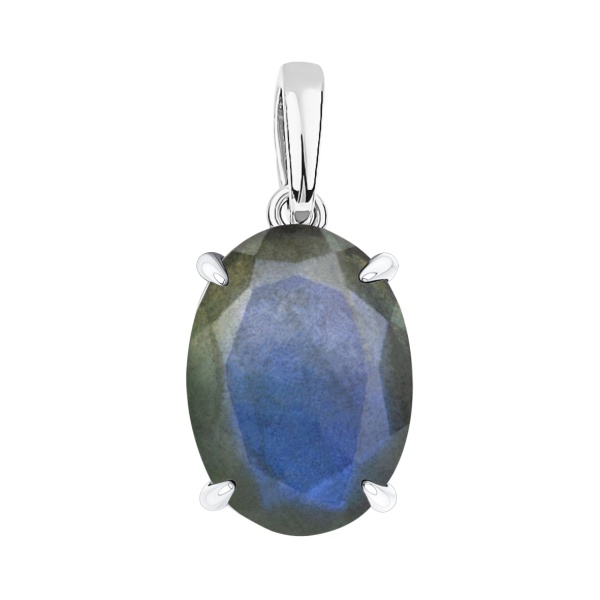 Купить подвеска из серебра с лабрадоритом