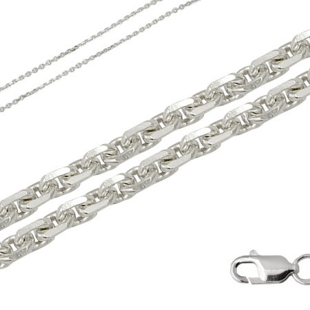 Купить цепь из серебра без вставок Купить цепь из серебра без вставок