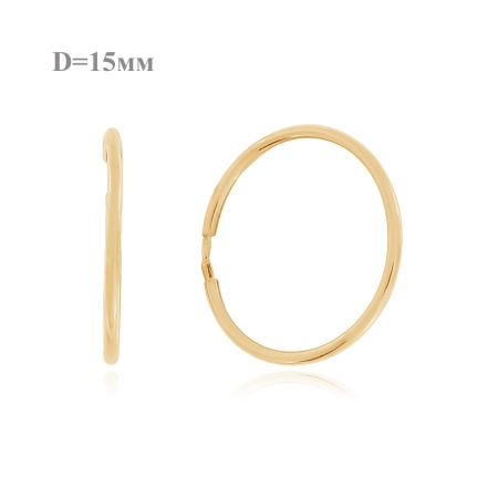 Серьги из серебра без вставок