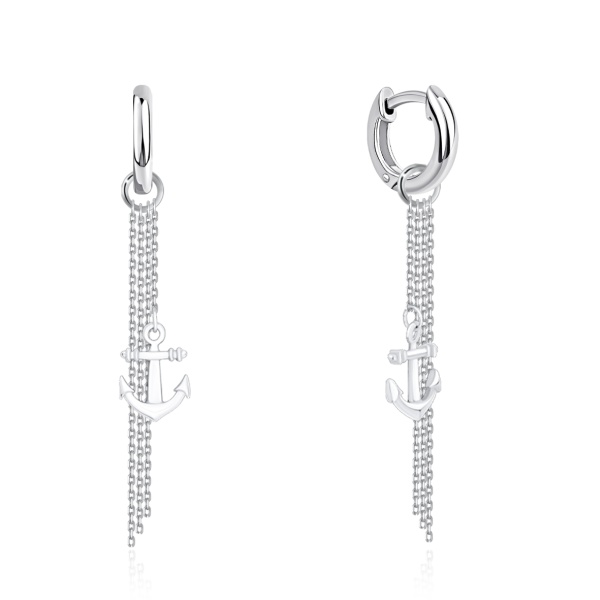 Серьги из серебра