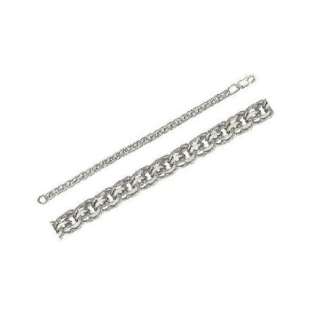 Купить браслет из серебра без вставок