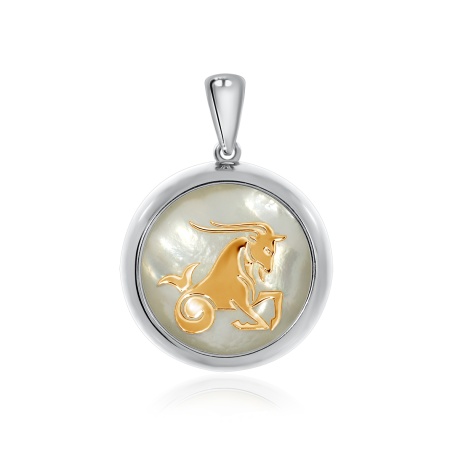 Купить подвеска из серебра с перламутром