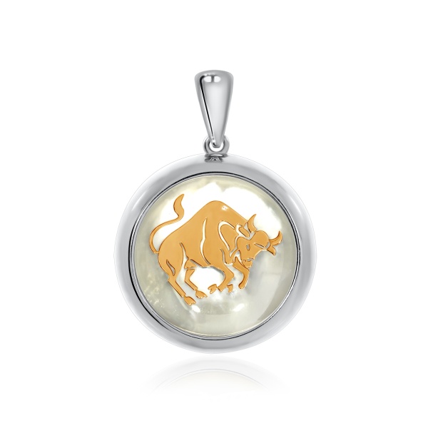 Купить подвеска из серебра с перламутром