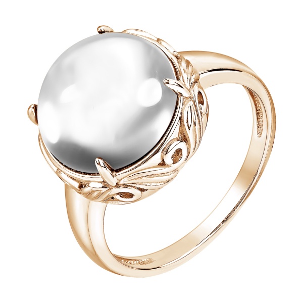 Купить кольцо из серебра с горным хрусталем в интернет-магазине KRASNOE