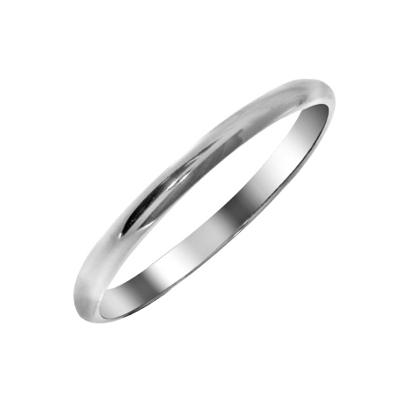 Кольцо из серебра без вставок со скидкой